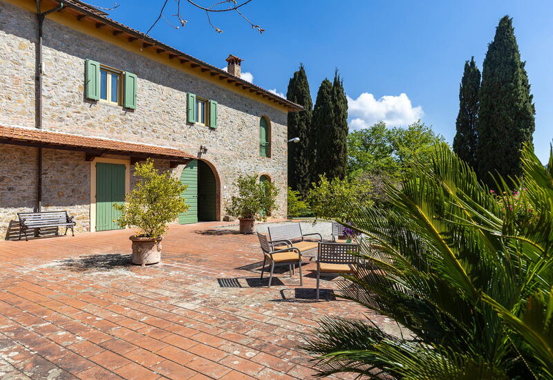 Il Leccio, Vinci, Private Pool and Tennis: Autumn, Balcony / Terrace / Patio, Spring, Summer