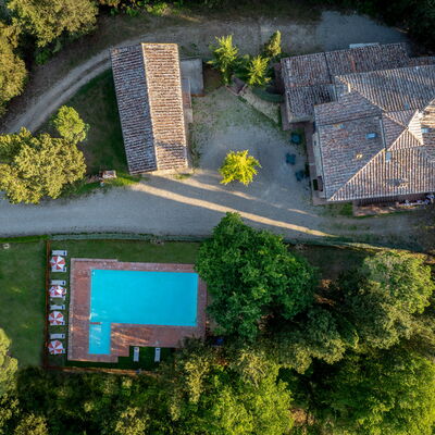 Maison Badia a Passignano: Autunno, Estate, Piscina, Primavera, Vista Panoramica