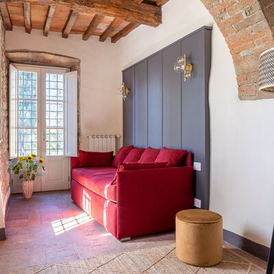 Maison Badia a Passignano - Accommodation:&nbsp;Prugnolo Gentile: Autumn, Kitchen, Living Room, Spring, Summer