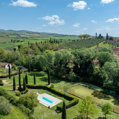 Civico108 Vacation Home, Pool, Castellina in Chian: Ansichten, Frühling, Herbst, Sommer