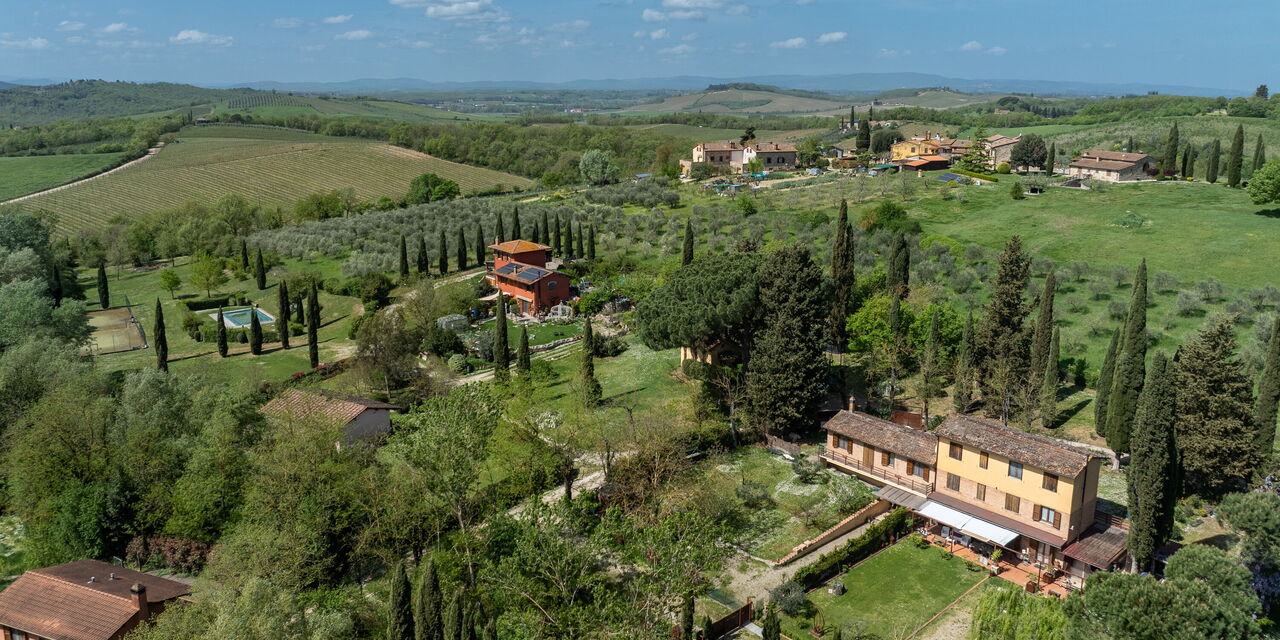 Civico108 Vacation Home, Pool, Castellina in Chian: Ansichten, Frühling, Herbst, Sommer