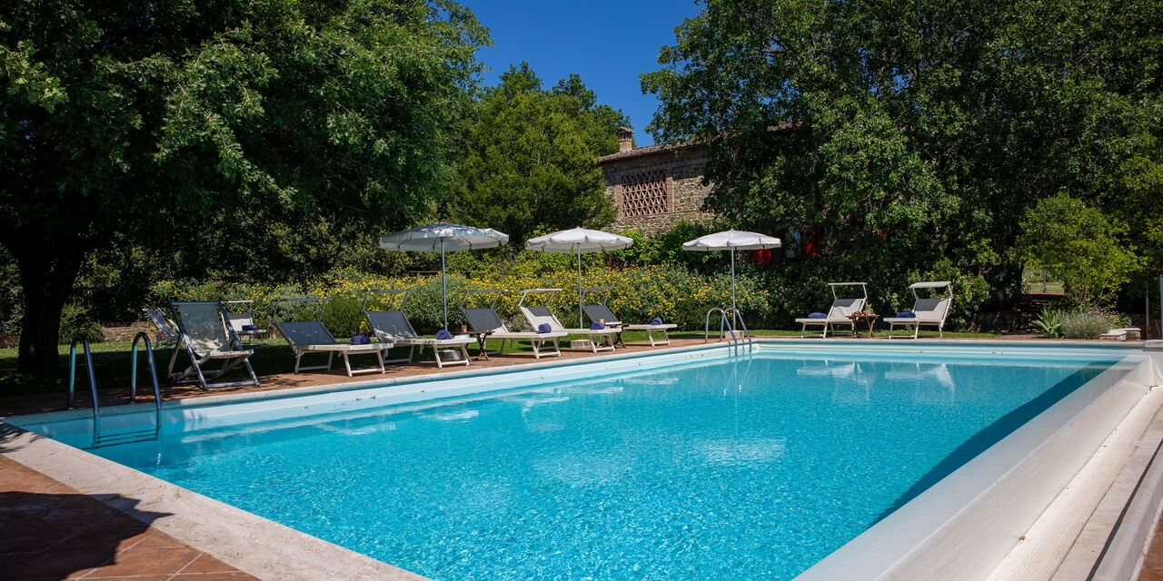 Villa Santa Barbara: Autunno, Estate, Giardino, Piscina, Primavera
