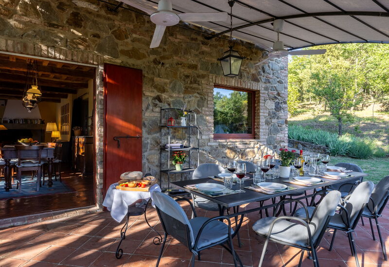 Villa Santa Barbara: Autumn, Balcony / Terrace / Patio, Spring, Summer