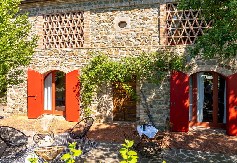 Villa Santa Barbara: Autumn, Balcony / Terrace / Patio, Spring, Summer