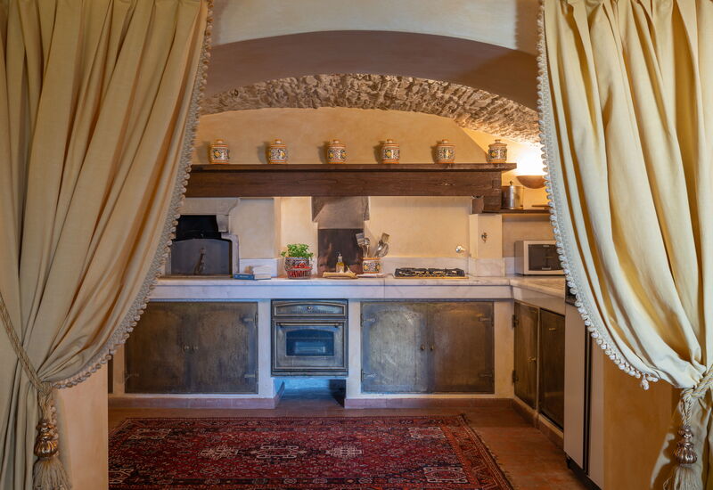 La Terrazza Dei Frati: Kitchen