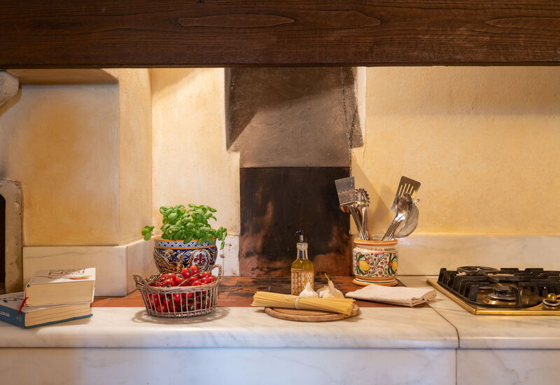 La Terrazza Dei Frati: Kitchen