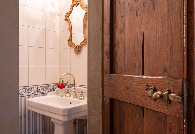 La Terrazza Dei Frati: Bathroom