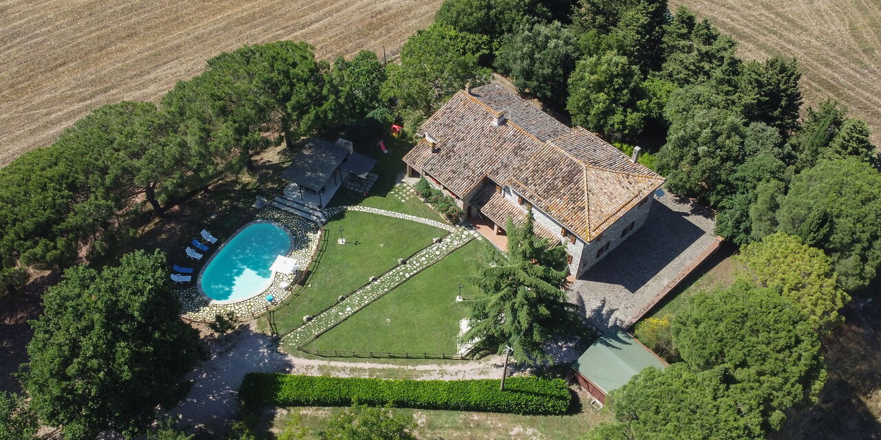 Casale Vepres: all'aperto, Esterni, Giardino, Piscina