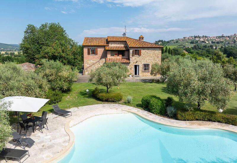 Podere Il Pozzangone, Lucignano: Autunno, Estate, Piscina, Primavera