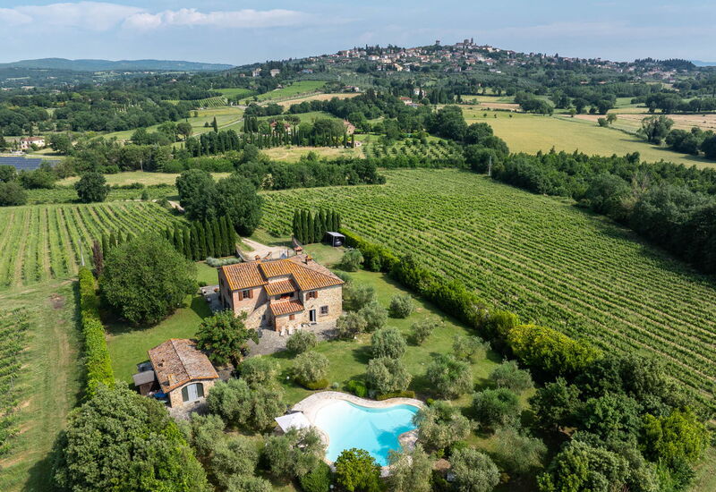 Podere Il Pozzangone, Lucignano: Autunno, Estate, Primavera, Vista Panoramica