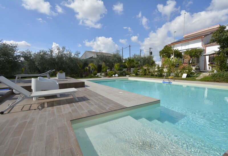 La Dimora di Artemide: Balkon / Terrasse / Patio, Frühling, Garten, Herbst, Schwimmbad, Sommer