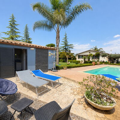 Villa Simona: Autumn, Balcony / Terrace / Patio, Garden, Pool, Spring, Summer