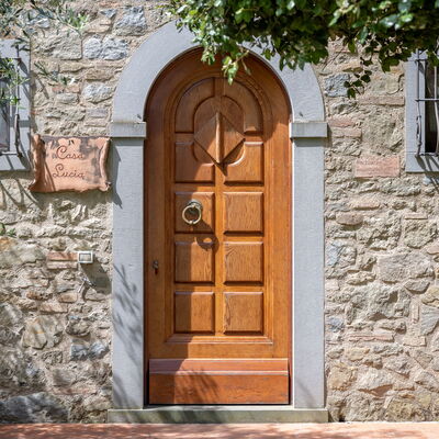 Il Cipresso, Casa Lucia, Cortona: Autumn, Main Entrance, Spring, Summer