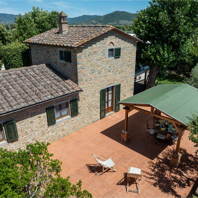 Il Cipresso, Casa Lucia, Cortona: Autumn, Balcony / Terrace / Patio, Spring, Summer