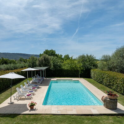 Il Cipresso, Casa Lucia, Cortona: Autumn, Pool, Spring, Summer