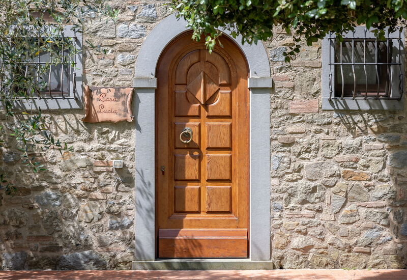 Il Cipresso, Casa Lucia, Cortona: Autumn, Main Entrance, Spring, Summer