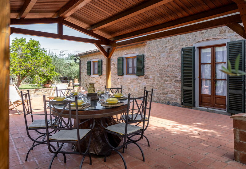 Il Cipresso, Casa Lucia, Cortona: Autumn, Balcony / Terrace / Patio, Spring, Summer