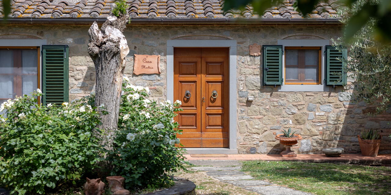 Il Cipresso, Casa Martina, Cortona: Autunno, Entrata Principale, Estate, Giardino, Primavera