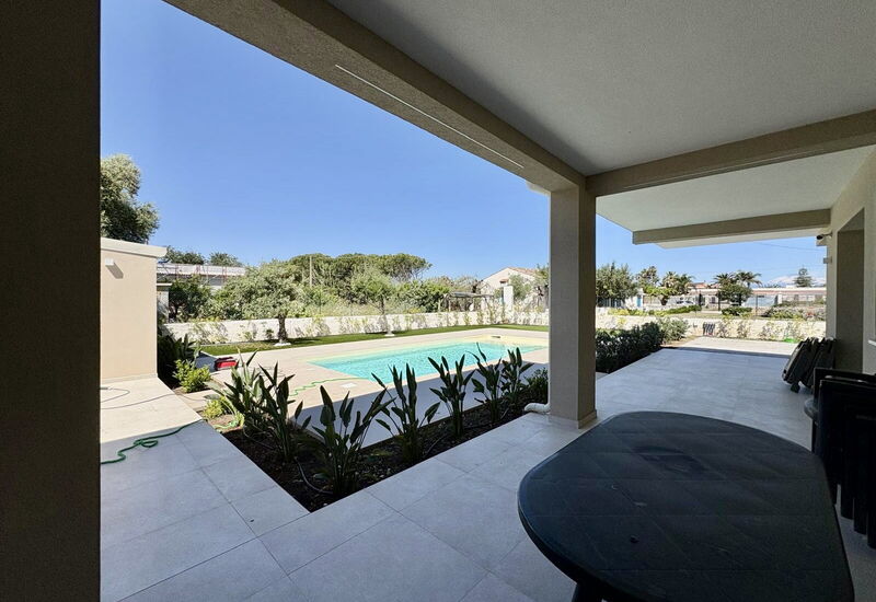 Villa Marzia - Augusta: Autumn, Balcony / Terrace / Patio, Garden, Pool, Spring, Summer