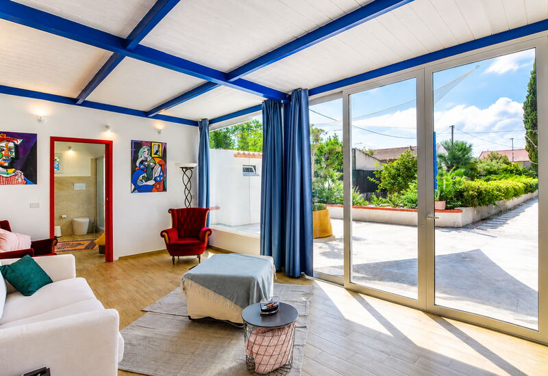 Villa Didymos: Frühling, Herbst, Sommer, Wohnzimmer