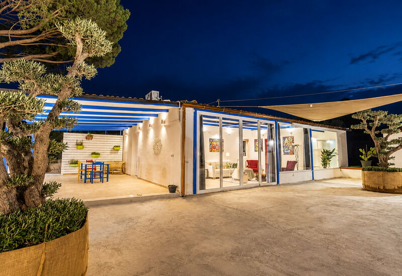 Villa Didymos: Balkon / Terrasse / Patio, Frühling, Herbst, Sommer