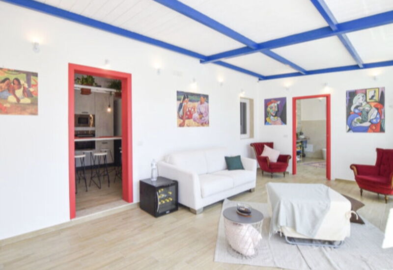 Villa Didymos: Frühling, Herbst, Sommer, Wohnzimmer