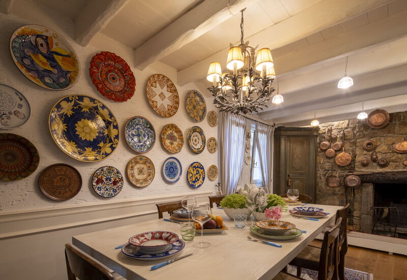Villa El Perlè, Padenghe sul Garda: Autumn, Dining Room, Spring, Summer