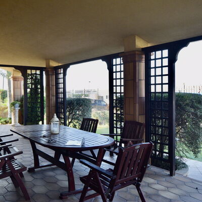 La Villa di Giusy: Balkon / Terrasse / Patio, Frühling, Garten, Herbst, Sommer