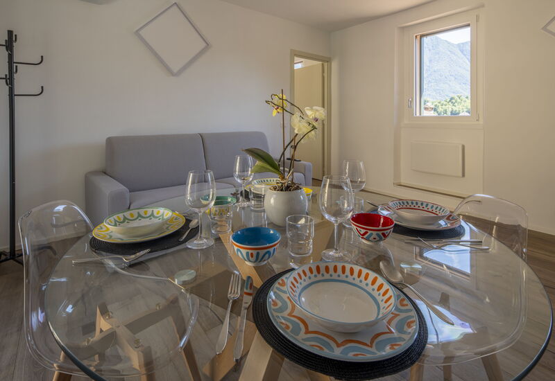 Next Comacina, Lago di Como with Garage: Frühling, Herbst, Küche, Sommer, Wohnzimmer