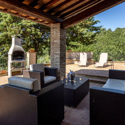 Villa Daluma, Private Pool in Todi: Autumn, Garden, Spring, Summer