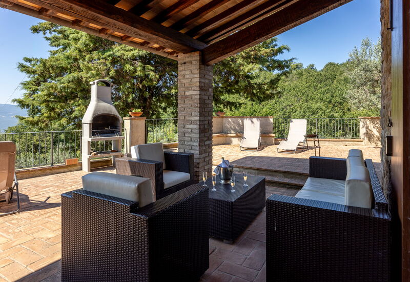 Villa Daluma, Private Pool in Todi: Autumn, Garden, Spring, Summer
