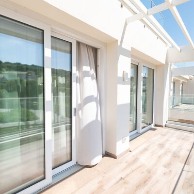 Terrazza Mare, Jacuzzi and Seaview: Autunno, Balcone / Terrazza / Patio, Estate, Primavera