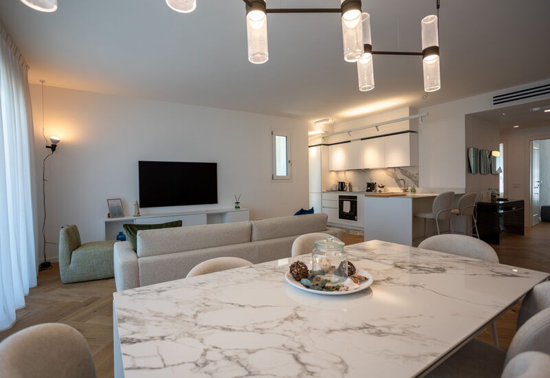 Terrazza Mare, Jacuzzi and Seaview: Autumn, Kitchen, Living Room, Spring, Summer