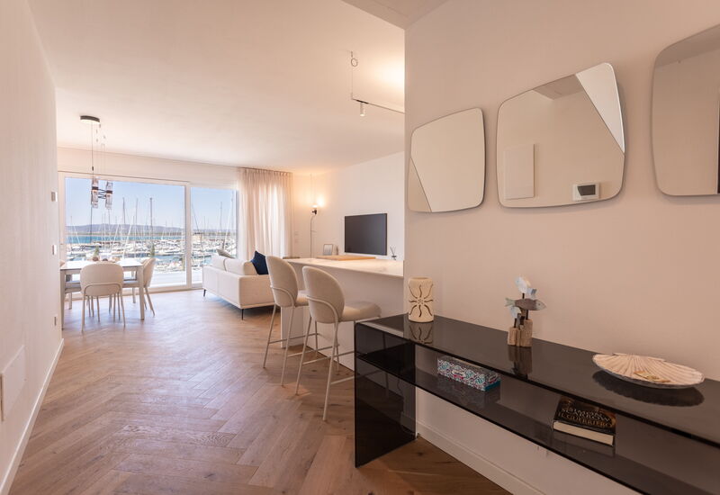 Terrazza Mare, Jacuzzi and Seaview: Autumn, Kitchen, Living Room, Spring, Summer
