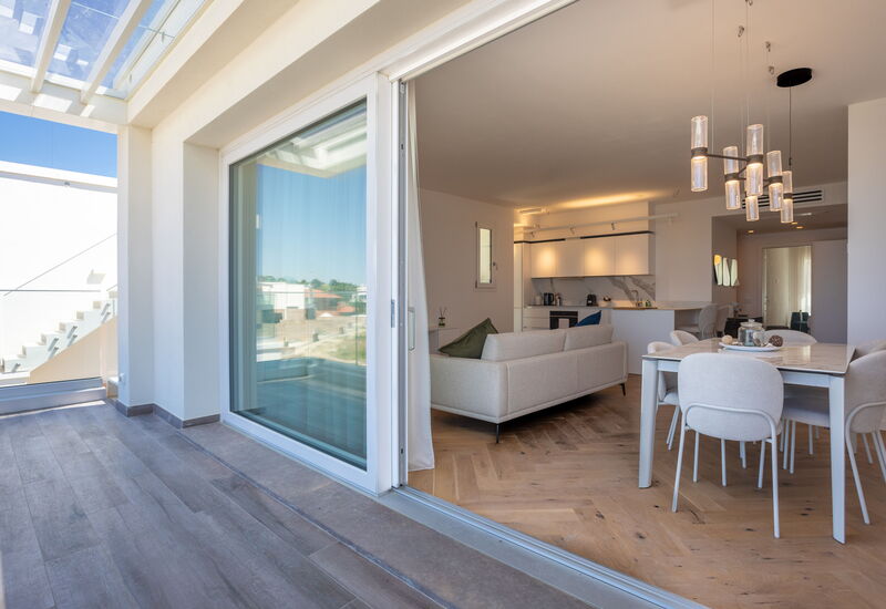Terrazza Mare, Jacuzzi and Seaview: Autumn, Kitchen, Living Room, Spring, Summer