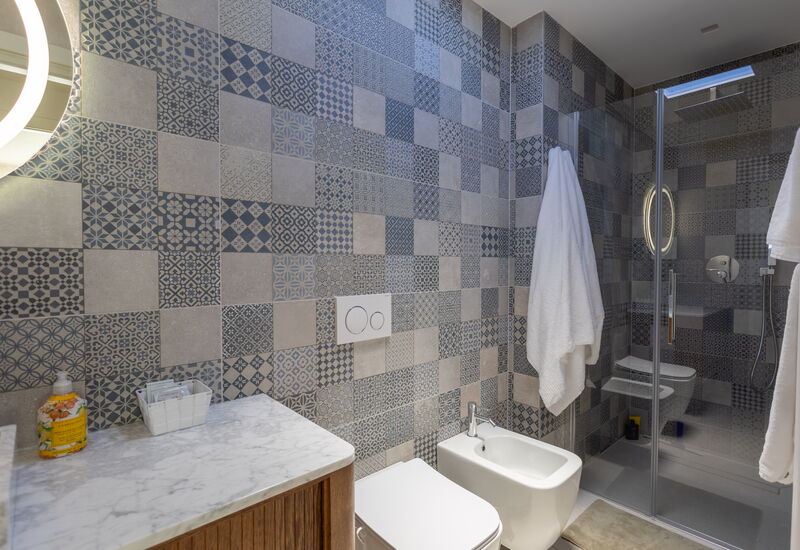 Terrazza Mare, Jacuzzi and Seaview: Autumn, Bathroom, Spring, Summer