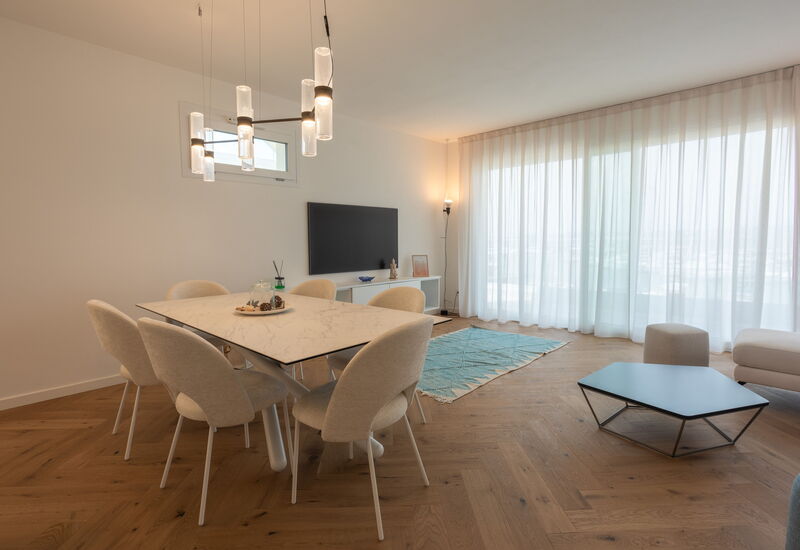 Porto di Luce Luxury, Jacuzzi and Seaview: Autumn, Kitchen, Living Room, Spring, Summer