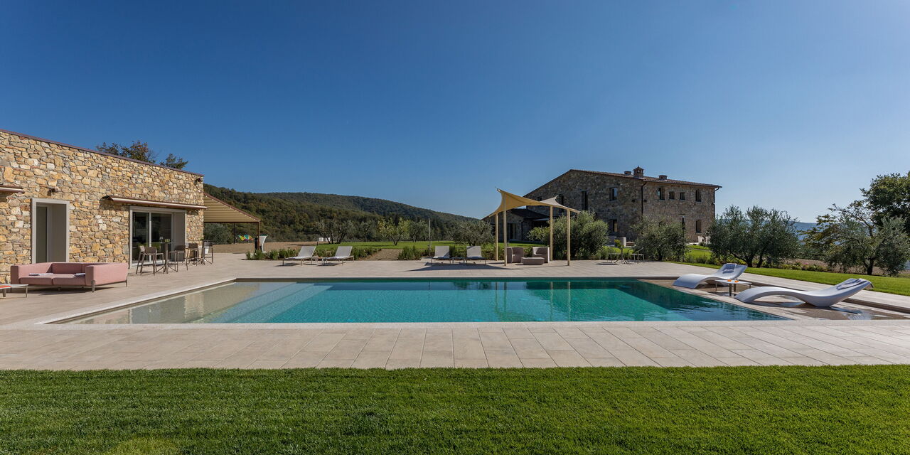 La Calcinaia Country Villa, Bucine: Frühling, Herbst, Schwimmbad, Sommer