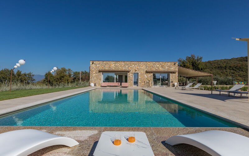 La Calcinaia Country Villa, Bucine: Frühling, Herbst, Schwimmbad, Sommer