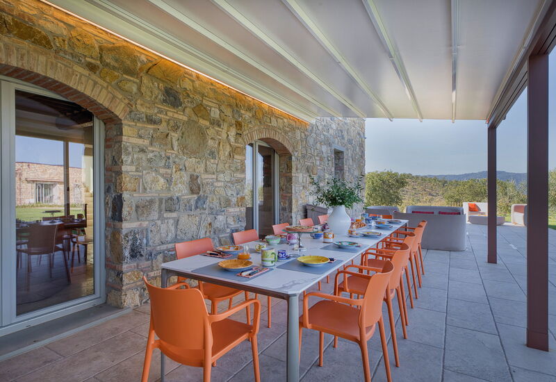 La Calcinaia Country Villa, Bucine: Frühling, Garten, Herbst, Sommer
