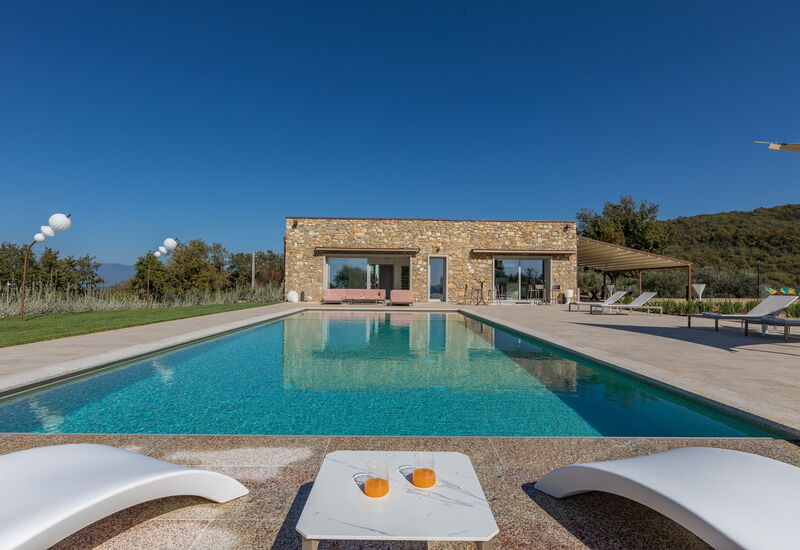 La Calcinaia Country Villa, Bucine: Frühling, Herbst, Schwimmbad, Sommer