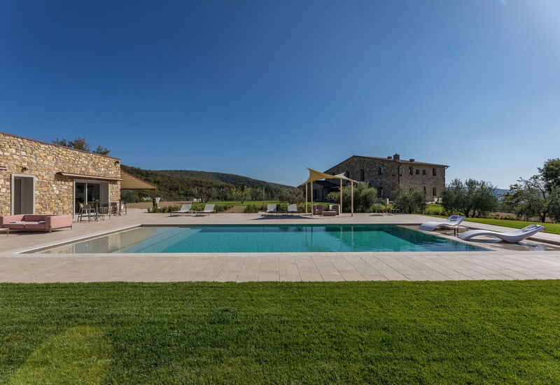 La Calcinaia Country Villa, Bucine: Frühling, Herbst, Schwimmbad, Sommer