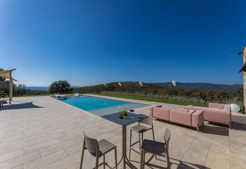 La Calcinaia Country Villa, Bucine: Frühling, Herbst, Schwimmbad, Sommer