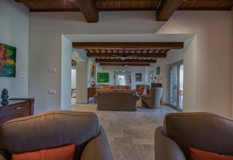 La Calcinaia Country Villa, Bucine: Frühling, Herbst, Sommer, Wohnzimmer