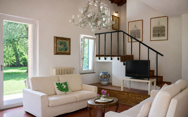 Casa Mancini, Holiday Villa, San Galgano: Autumn, Living Room, Spring, Summer