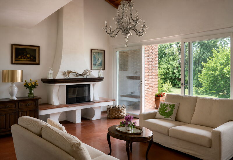 Casa Mancini, Holiday Villa, San Galgano: Frühling, Herbst, Sommer, Wohnzimmer