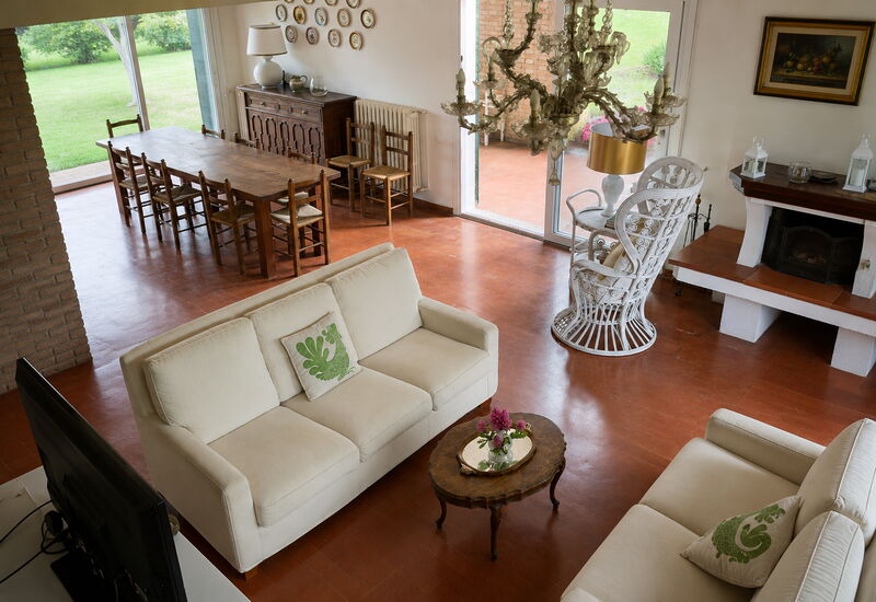 Casa Mancini, Holiday Villa, San Galgano: Esszimmer, Frühling, Herbst, Sommer, Wohnzimmer