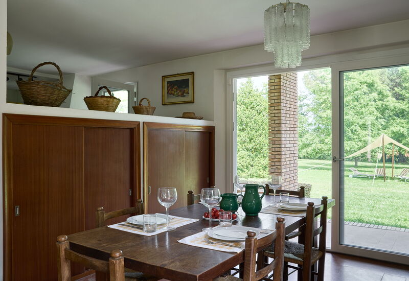 Casa Mancini, Holiday Villa, San Galgano: Esszimmer, Frühling, Herbst, Sommer