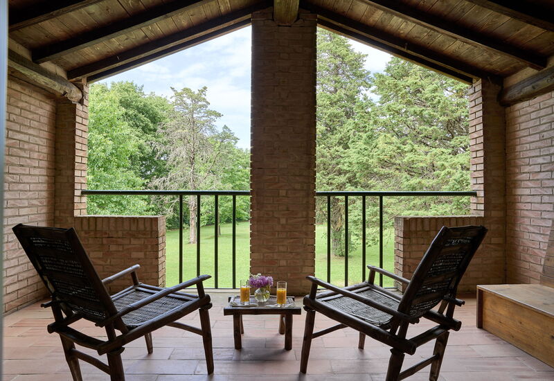 Casa Mancini, Holiday Villa, San Galgano: Balkon / Terrasse / Patio, Frühling, Garten, Herbst, Sommer
