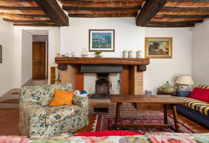 Mulino di Carpineto with Pool Gaiole in Chianti: Frühling, Herbst, Sommer, Wohnzimmer